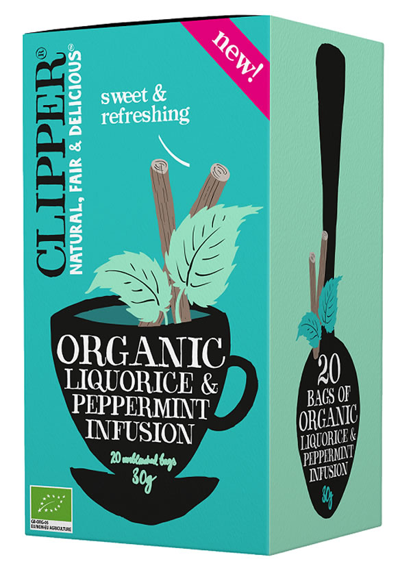 Clipper, Liquorice & Peppermint Infusion, 20 bags