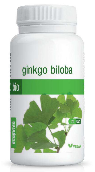 Ginkgo Biloba, 70 capsules