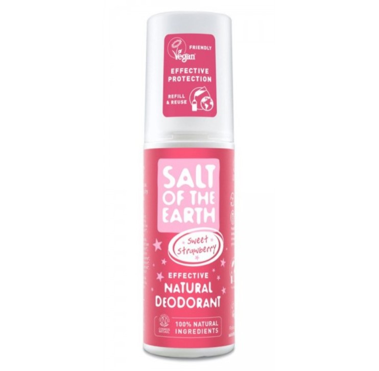 Salt of the Earth, Strawberry Deodorant Spray, 100ml