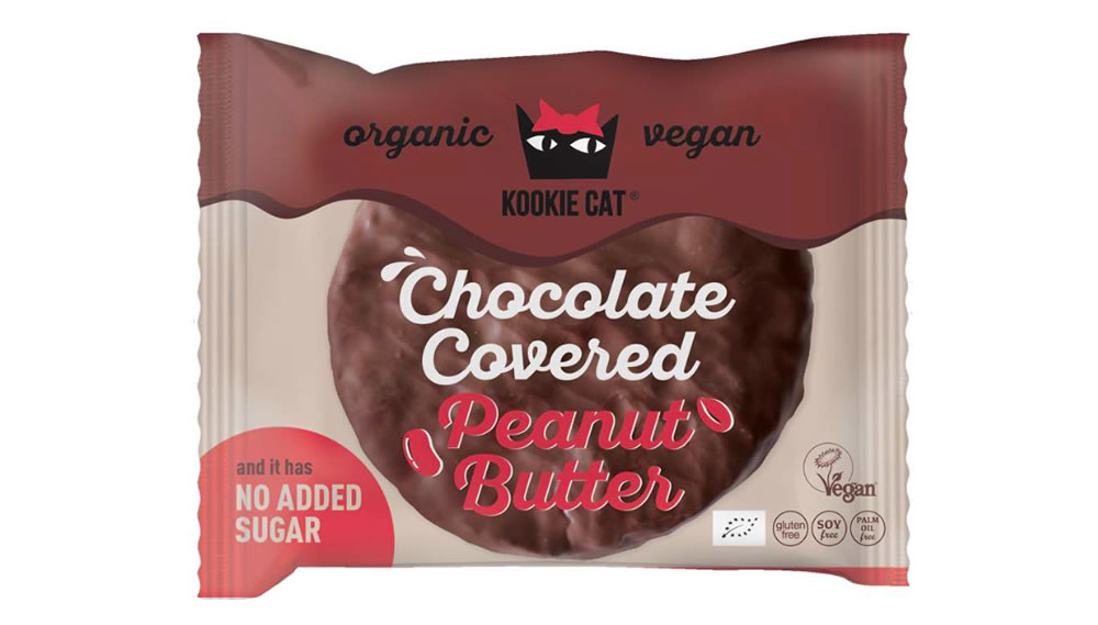 Kookie Cat, Cookie with Chocolate & Peanut butter, 50g