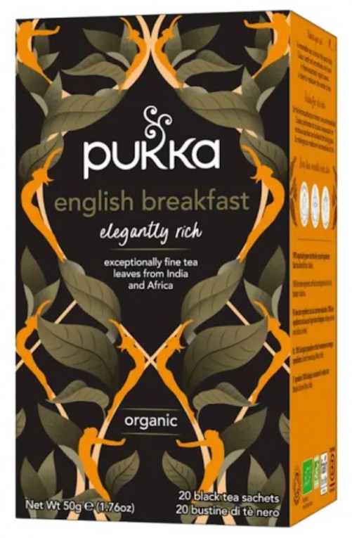 Pukka, English Breakfast Black Tea, 20 sachets