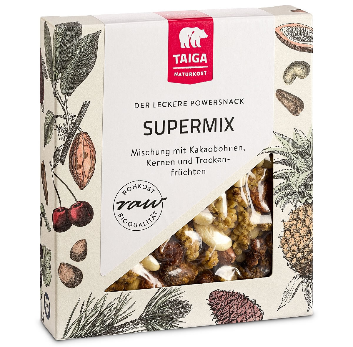 Supermix with Mulberries, Physalis and Cocoa Beans, 80g