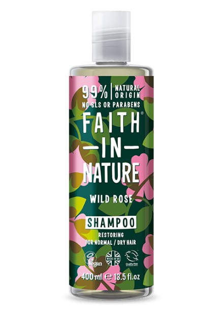 Faith in Nature, Wild Rose Shampoo, 400ml
