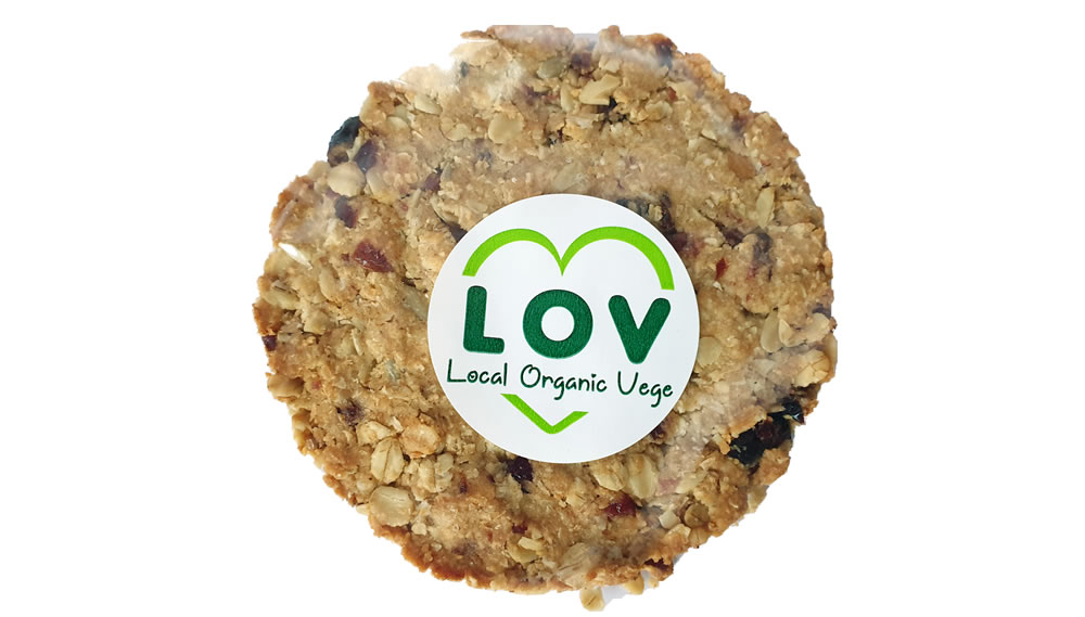 Local Organic Vege, Cookie with Cranberries, 65g