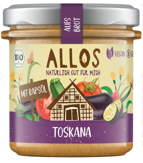 Allos, Spread Tuscany, 140 g