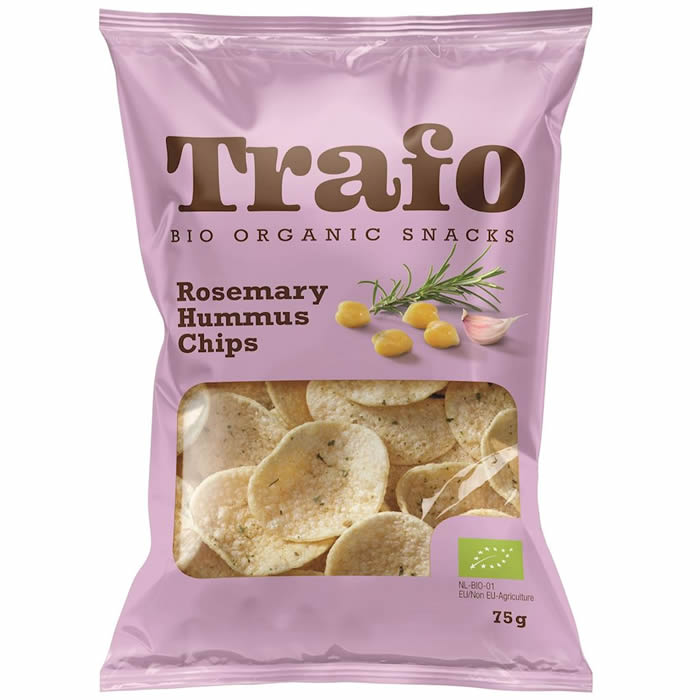 Trafo, Rosemary Hummus Chips, 75g