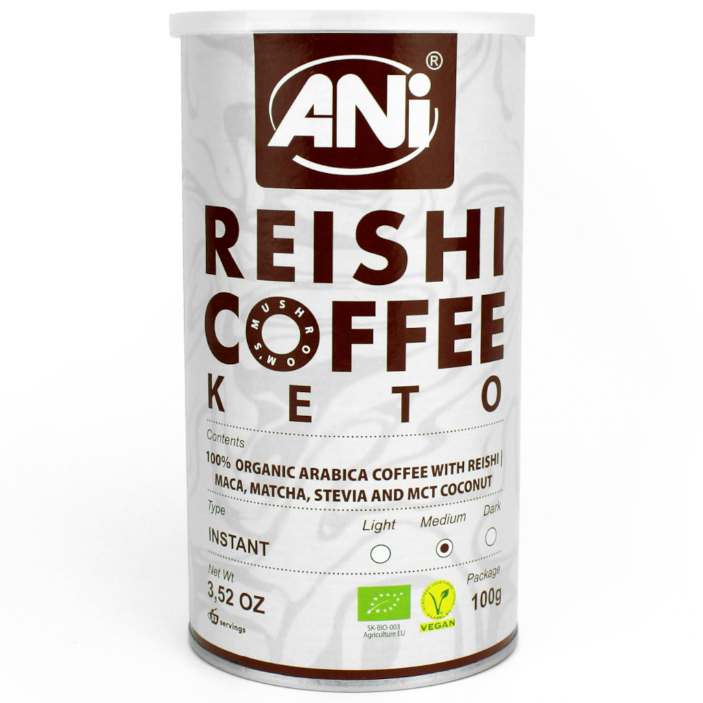 Ani, Reishi Keto Arabica Coffee, 100g