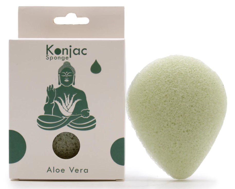 SP Eco, Aloe Vera Konjac Sponge, 1pc