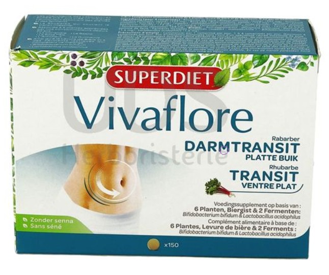 Superdiet, Vivaflore Transito 400Mg, 100 Tablets