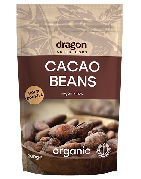 Dragon, Raw Cacao Beans, Criollo, 200g