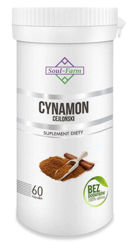 Soul Farm, Ceylon Cinnamon Extract 400mg, 60 capsules