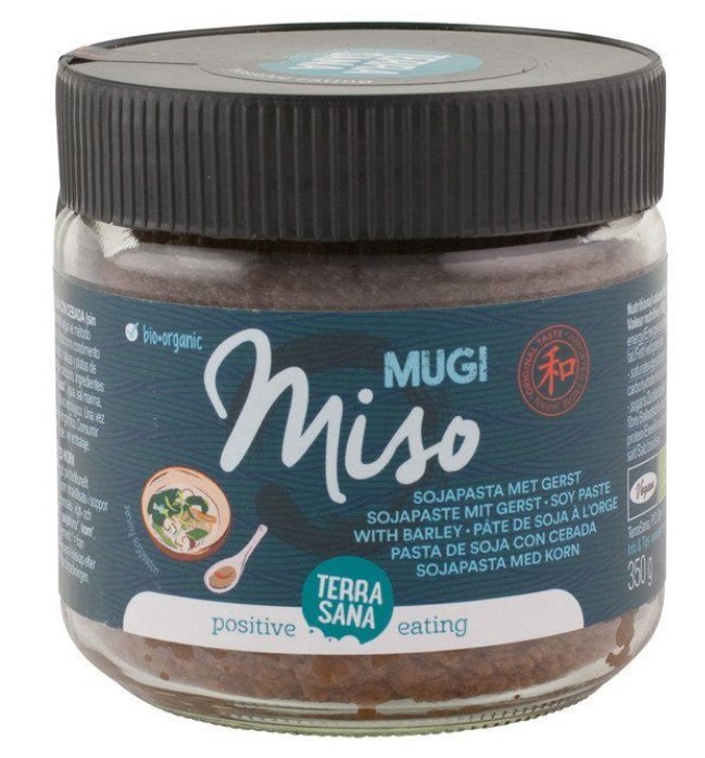 Terrasana, Mugi Miso - Soy paste with Barley, 350g