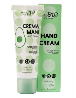 Hand Cream with Avocado Oil, Hyaluronic Acid, Vit.C, 50ml