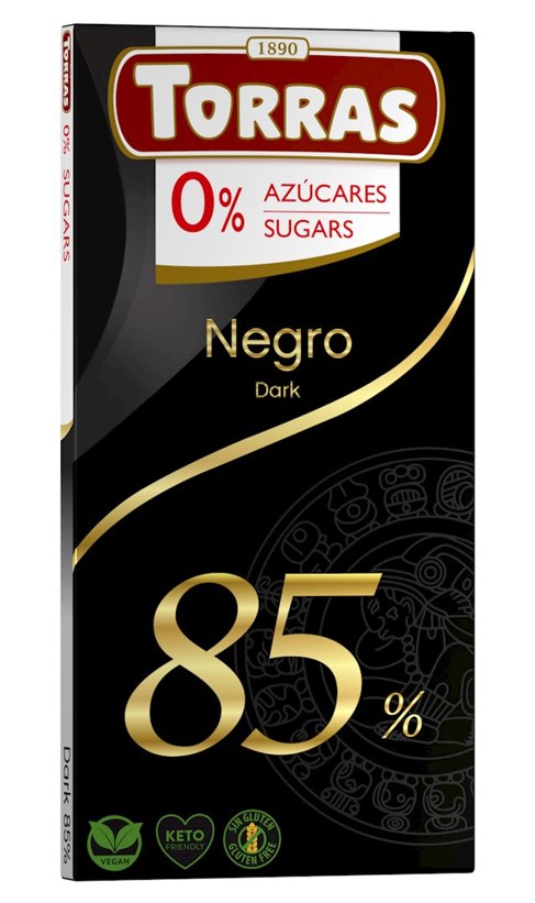 Torras, Dark Chocolate 85% Cocoa, 75g