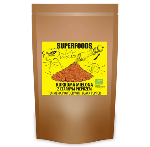 Turmeric Powder with Black Pepper, 200g