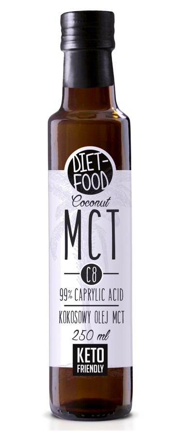 Diet-food, MCT C8 Coconut Oil, 250ml