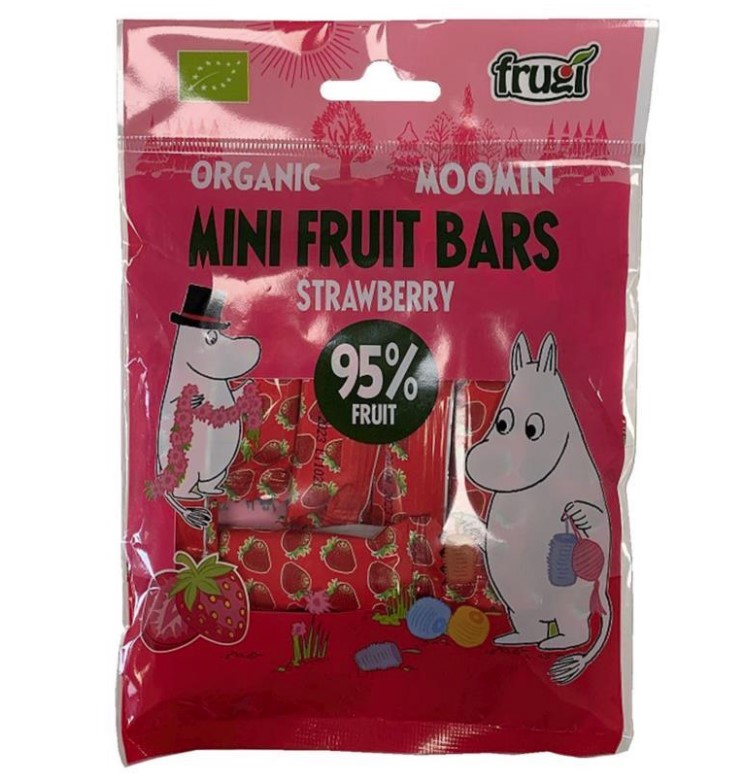 Strawberry Mini Fruit Bars, 67g