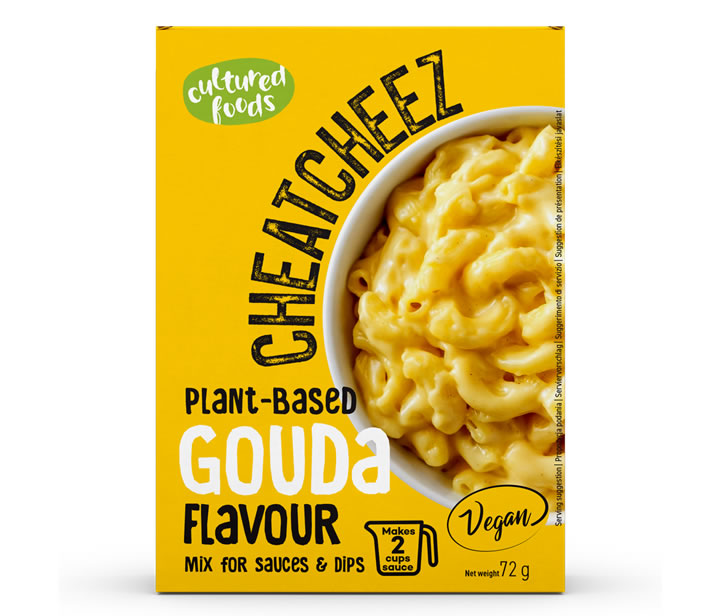 Cultured Foods, Plant Gouda Cheese Flavour - Mix for Sauces & Dips, 72g