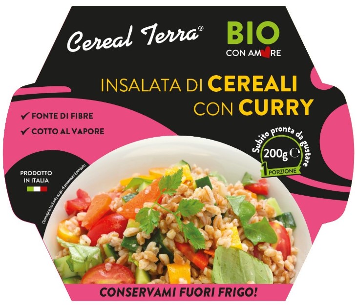 Cereal Terra, Spelt & Rye Salad with Curry, 200g