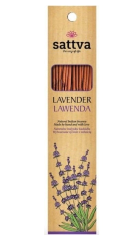 Sattva, Lavender Incense Sticks, 15pcs