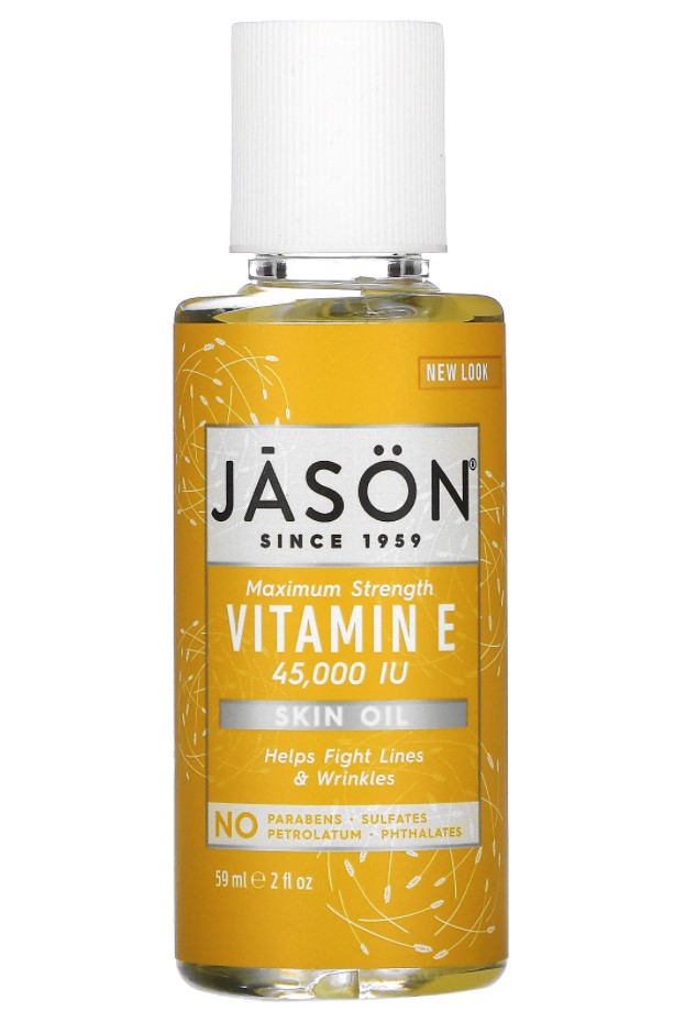 Jason, Vitamin E 45,000 IU Skin Oil, Maximum Strength, 59ml