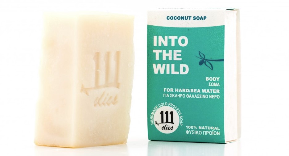 111elies, Into the Wild Coconut Oil Body Soap, 100g