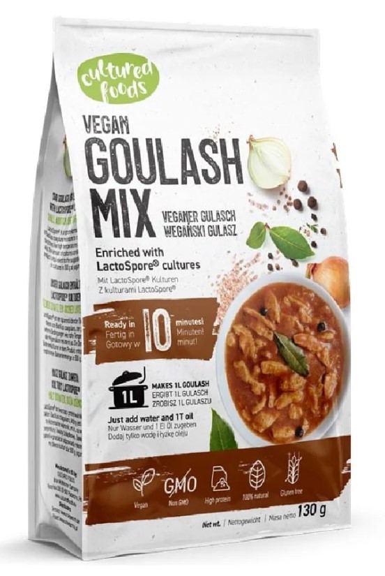 Cultured Foods, Vegan Mix Stew - Goulash Mix, 130g