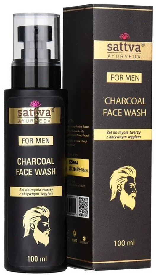 Sattva, Activated Carbon Facial Wash Gel