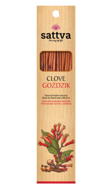 Sattva, Clove Incense Sticks, 15pcs
