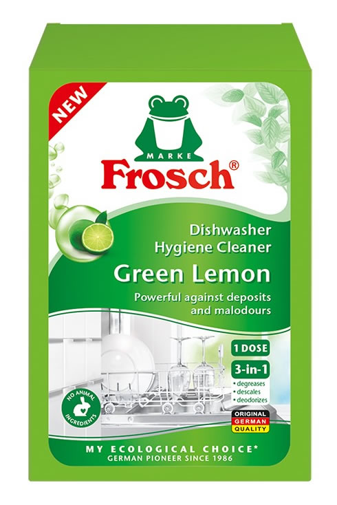 Frosch, Dishwasher Hygiene Cleaner Green Lemon