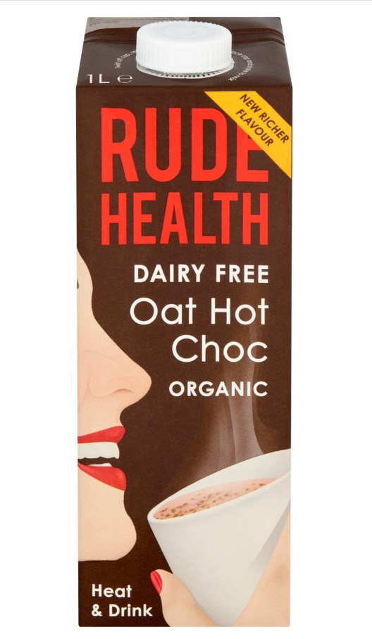 Rude Health, Oat Hot Chocolate, 1L