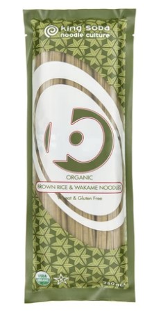 Brown Rice & Wakame Noodles, 250g
