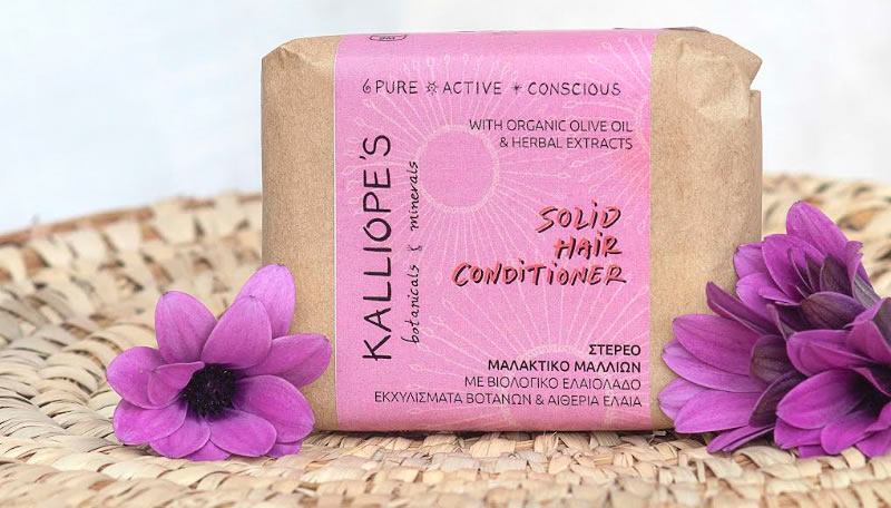 Solid Hair Conditioner Olive Oil & Herbal Extracts, 60g