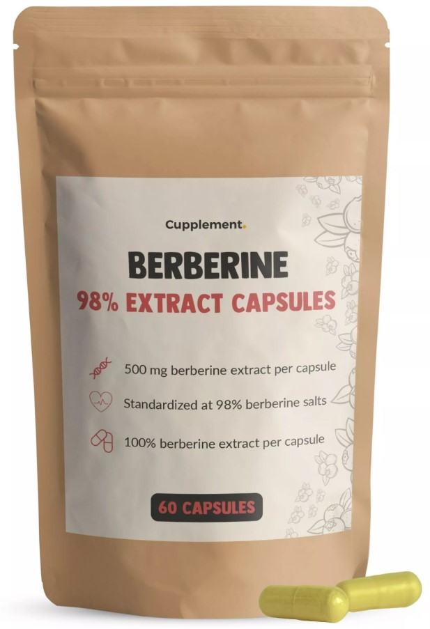 Cupplement, Berberine, 60 Capsules