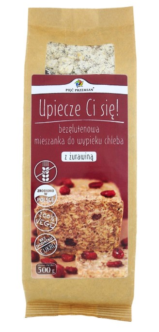 Mix for Baking Bread with Cranberry, 500g
