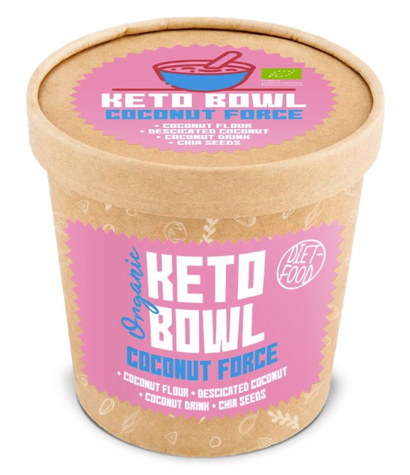 Diet-food, Keto Bowl Сoconut Force, 70g