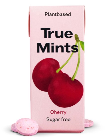 True Gum, True Mints - Cherry, 13g