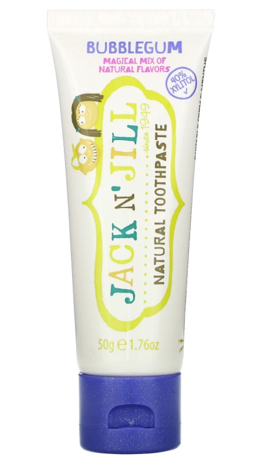 Jack N' Jill, Natural Bubblegum Toothpaste, 50g