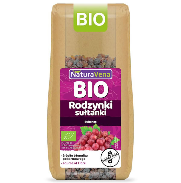 NaturaVena, Sultana Raisins, 200g