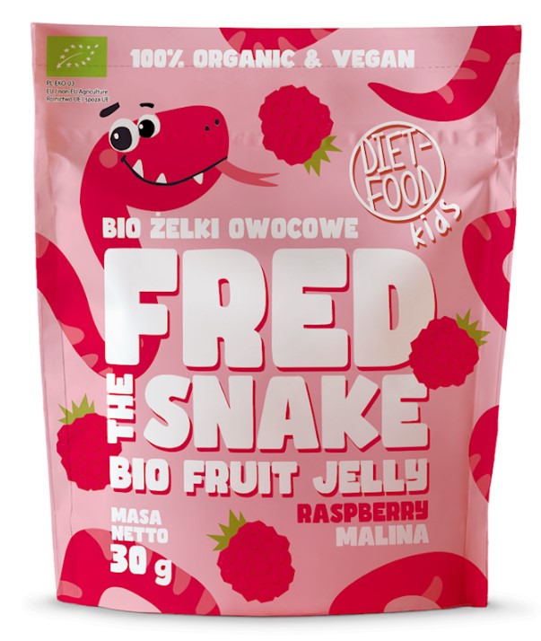 Diet-food, Fruit Jelly Raspberry, 30g