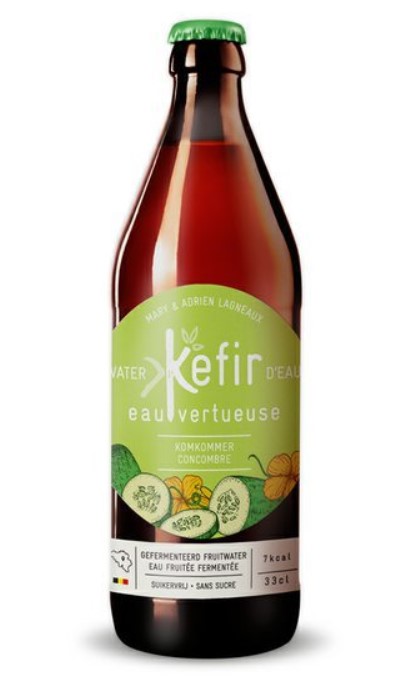 Kefir, Water Kefir Cucumber, 330ml