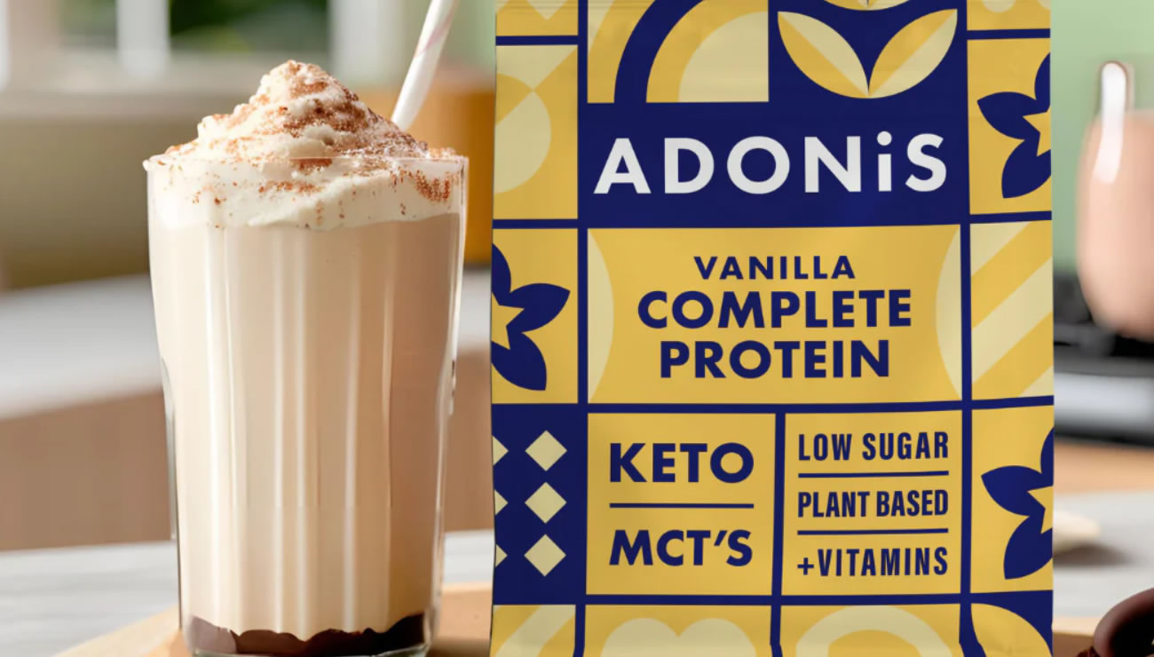 Complete Plant-Based Protein Keto Shake - Vanilla, 350g