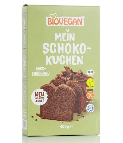 Biovegan, Baking Mix Chocolate Cake, 400 g