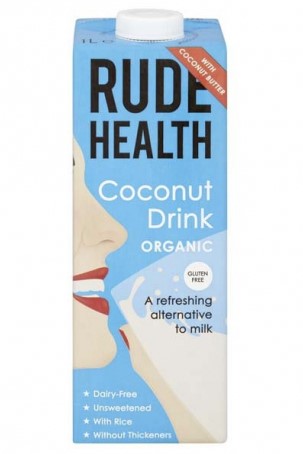 Rude Health, Coconut Drink with Rice, 1L