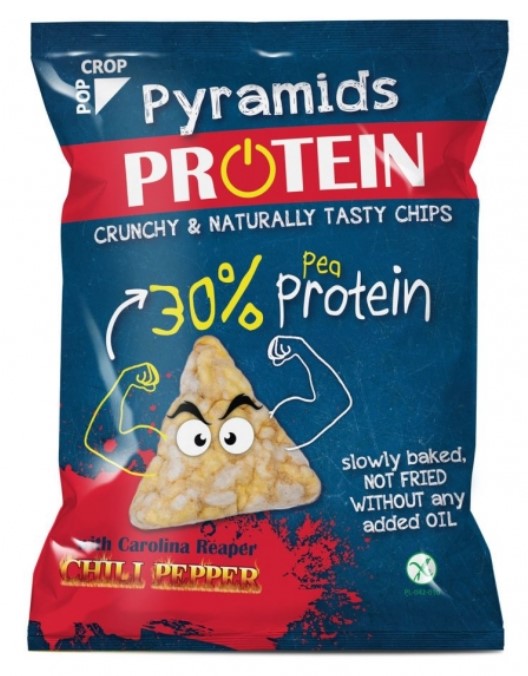 Popcrop, Protein Pyramids Chili Pepper, 23g