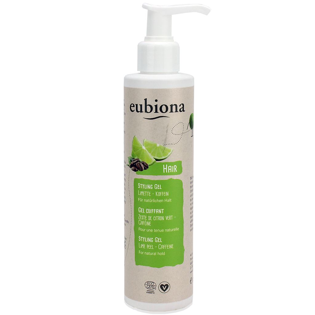 Eubiona, Hair Styling Gel Lime Peel Caffeine, 200ml