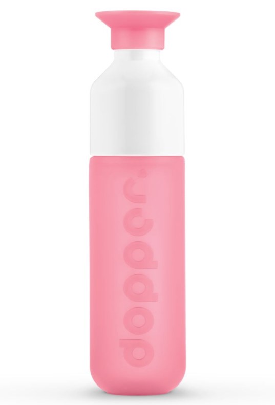 Plastic Water Bottle Pink Paradise, 450ml