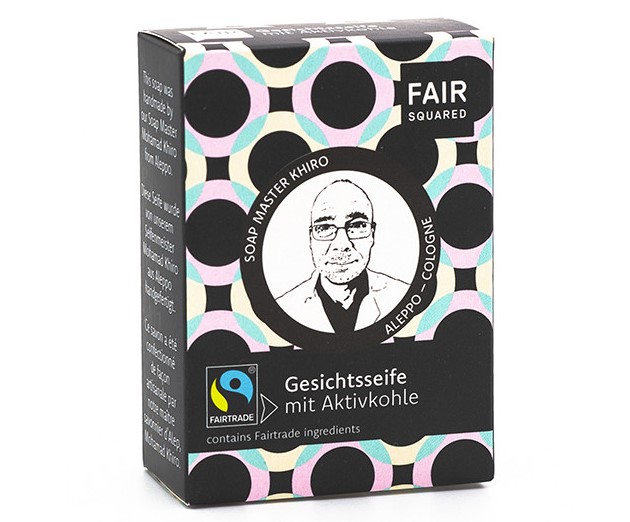 Fair Squared, Facial Soap with Charcoal, 80g