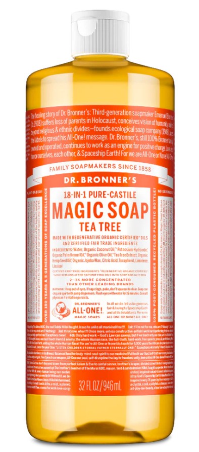 Tea Tree Pure-Castile Magic Soap, 945ml