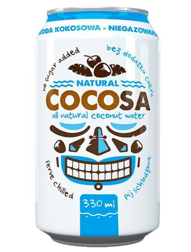 Cocosa, Natural Coconut Water, 330ml